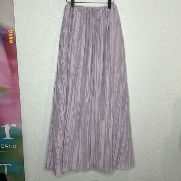 NWT For Love & Lemons Kamala Maxi Skirt & Rosette Bra Small Lavender - Picture 11 of 16
